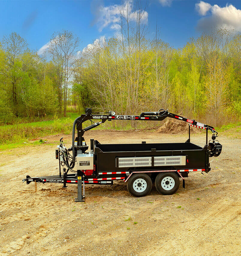 Black Horse LTD-612-14k Black Horse LTD612-14k Dump Trailer